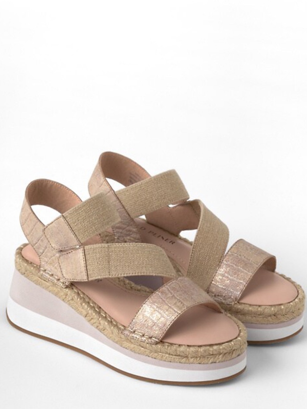 NEW DONALD PLINER SADIE Woven Platform eapidrille Sandal size 9.5